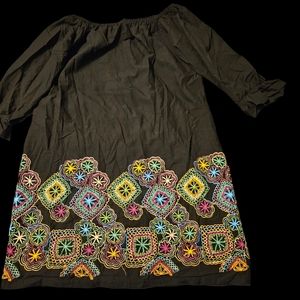 Embroidered dress